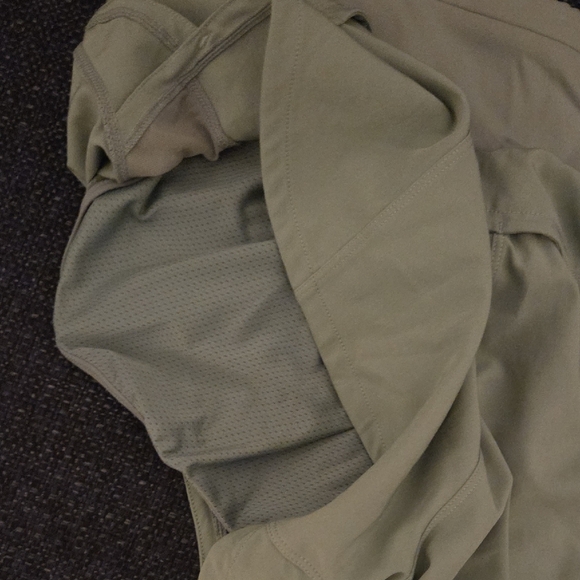 Women's Green High-Waisted Shorts - Picture 5 of 5